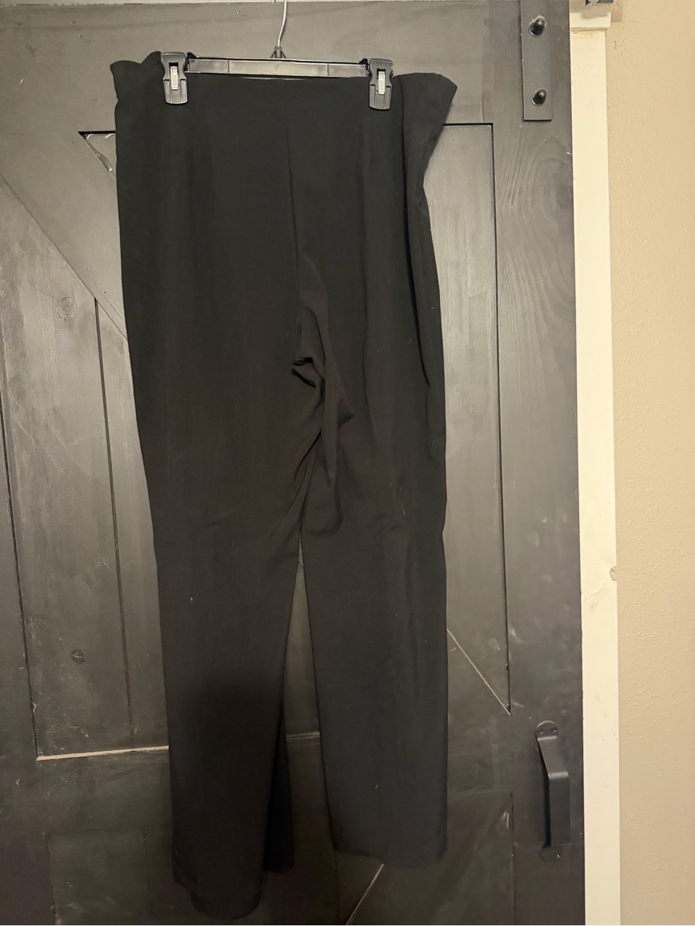 Investments Black Straight-Leg Dress Pants